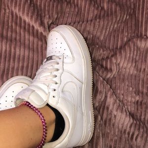 old air force ones, cute for run around shoes